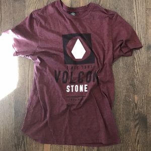 Volcom Burgundy T shirt